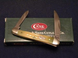 Case XX USA 2000 Natural Bone 62109W SS Wharncliffe Baby Copperhead Knife - NIB
