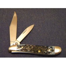 Case XX USA 2002 Mediterranean Blue Bone 6220 SS Limited Edition Peanut Knife - NIB Case XX USA 2002 Mediterranean Blue Bone 6220 SS Limited Edition Peanut Knife - NIB