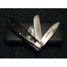 Smith & Wesson USA (Camillus) Slick Black Jumbo Trapper Knife c.1995 Smith & Wesson USA (Camillus) Slick Black Jumbo Trapper Knife c.1995