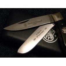 Smith & Wesson USA (Camillus) Slick Black Jumbo Trapper Knife c.1995 Smith & Wesson USA (Camillus) Slick Black Jumbo Trapper Knife c.1995