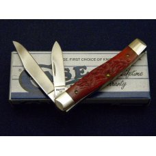 Case XX 1889-1989 Centennial Red Bone R62032 SS 2 Blade Stockman Knife - NIB