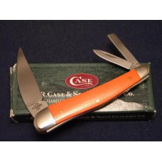 Case XX USA 2004 Orange Micarta 10355WH SS Wharncliffe Seahorse Whittler Knife - NIB Case XX USA 2004 Orange Micarta 10355WH SS Wharncliffe Seahorse Whittler Knife - NIB