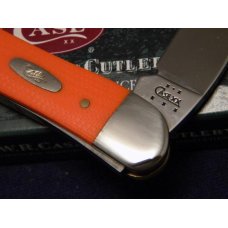 Case XX USA 2004 Orange Micarta 10355WH SS Wharncliffe Seahorse Whittler Knife - NIB Case XX USA 2004 Orange Micarta 10355WH SS Wharncliffe Seahorse Whittler Knife - NIB