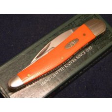 Case XX USA 2004 Orange Micarta 10355WH SS Wharncliffe Seahorse Whittler Knife - NIB Case XX USA 2004 Orange Micarta 10355WH SS Wharncliffe Seahorse Whittler Knife - NIB