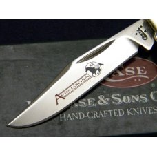 Case XX USA 2007 Red Appaloosa Bone T.B.62110 SS Tony Bose Saddlehorn Knife - NIB Case XX USA 2007 Red Appaloosa Bone T.B.62110 SS Tony Bose Saddlehorn Knife - NIB