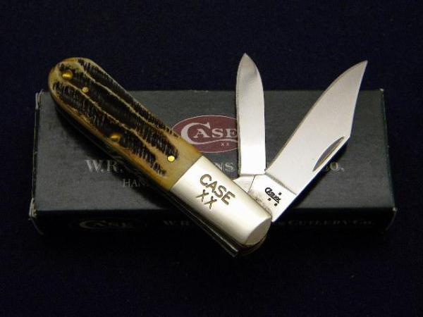 Case XX USA 2007 Bone Stag 6.52009 1/2 SS Barlow Knife - NIB Case XX USA 2007 Bone Stag 6.52009 1/2 SS Barlow Knife - NIB