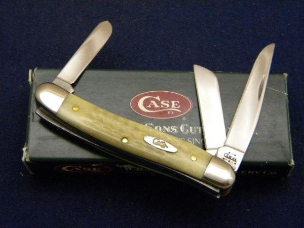 Case XX USA 2002 Natural Bone 6318 SS Stockman Knife - NIB