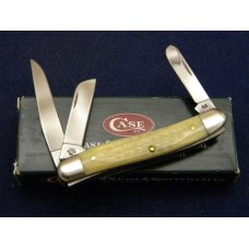 Case XX USA 2002 Natural Bone 6318 SS Stockman Knife - NIB