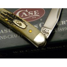 Case XX USA 2002 Bone Stag 6.510096 SS Tiny Toothpick Knife - NIB Case XX USA 2002 Bone Stag 6.510096 SS Tiny Toothpick Knife - NIB