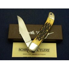 Schrade + USA 124UH Uncle Henry Staglon Tradesman Knife - NIB Schrade + USA 124UH Uncle Henry Staglon Tradesman Knife - NIB