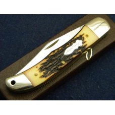 Schrade + USA 124UH Uncle Henry Staglon Tradesman Knife - NIB Schrade + USA 124UH Uncle Henry Staglon Tradesman Knife - NIB