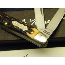 Schrade + USA 897UH Uncle Henry Staglon Signature Premium Stockman Knife - NIB