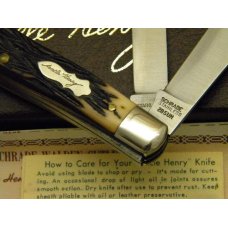 Schrade Stainless 285UH Uncle Henry Staglon Pro Trapper Knife - NIB Schrade Stainless 285UH Uncle Henry Staglon Pro Trapper Knife - NIB
