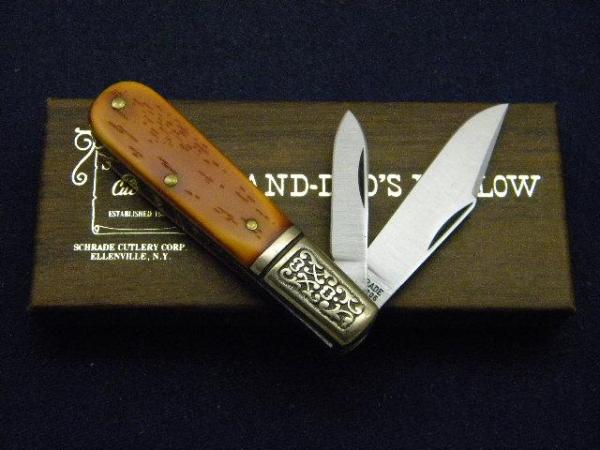 Schrade USA 206 Delrin Grand-Dad's Barlow Knife - NIB Schrade USA 206 Delrin Grand-Dad's Barlow Knife - NIB