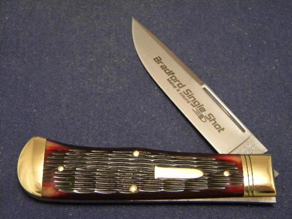 Great Eastern Bone Short Swedge Jumbo Trapper Knife - Bradford Cutlery PA USA Great Eastern Bone Short Swedge Jumbo Trapper Knife - Bradford Cutlery PA USA