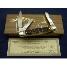 Boker USA Tree Brand 1976 Olde Stag 70488 Delrin Stockman Knife - NIB Boker USA Tree Brand 1976 Olde Stag 70488 Delrin Stockman Knife - NIB