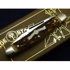 Boker USA Tree Brand 1976 Olde Stag 70488 Delrin Stockman Knife - NIB Boker USA Tree Brand 1976 Olde Stag 70488 Delrin Stockman Knife - NIB