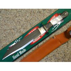 Parker Cut. Co. Hand Made Japan Pearl EK-10 S. C. Scragg & Sons Bowie Knife - NIB Parker Cut. Co. Hand Made Japan Pearl EK-10 S. C. Scragg & Sons Bowie Knife - NIB