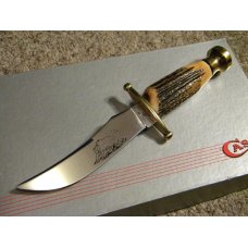 Case XX SS USA 1 Dot (1989) Stag Kodiak Fixed Blade Sheath Knife - NIB Case XX SS USA 1 Dot (1989) Stag Kodiak Fixed Blade Sheath Knife - NIB