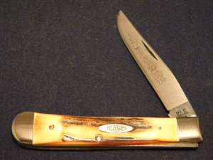 Case XX Stainless USA 1979 NKCA Club Knife 5154 SSP Stag Trapper