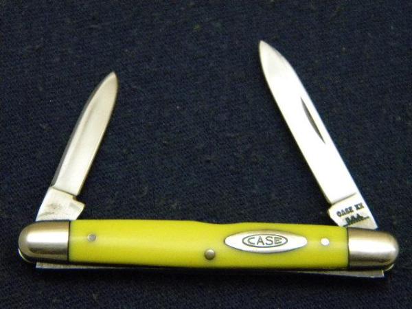 Case XX USA 10 Dot (1970) Yellow 3201 Pen Knife Case XX USA 10 Dot (1970) Yellow 3201 Pen Knife