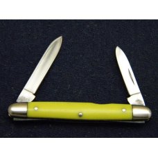 Case XX USA 10 Dot (1970) Yellow 3201 Pen Knife Case XX USA 10 Dot (1970) Yellow 3201 Pen Knife