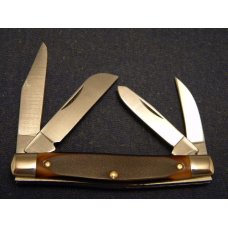 Schrade USA 44OT Delrin Old Timer Workmate 4 Blade Stockman Knife Schrade USA 44OT Delrin Old Timer Workmate 4 Blade Stockman Knife