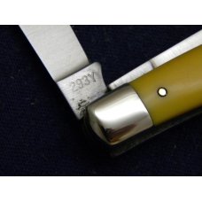 Schrade Walden NY USA 293Y Yellow Trapper Knife Schrade Walden NY USA 293Y Yellow Trapper Knife
