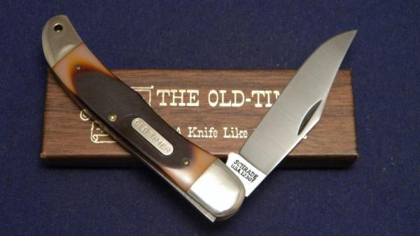 Schrade USA 123OT Delrin Pioneer Folding Knife - NIB