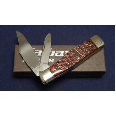 Ka-Bar Olean, NY Jigged Wood Gunstock Knife c.1980 Club Knife - NIB Ka-Bar Olean, NY Jigged Wood Gunstock Knife c.1980 Club Knife - NIB