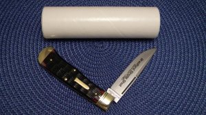 Great Eastern Bone Short Swedge Jumbo Trapper Knife - Bradford Cutlery PA USA