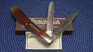 Remington Bullet 1998 Delrin R293 Hunter Trader Trapper Knife - NIB