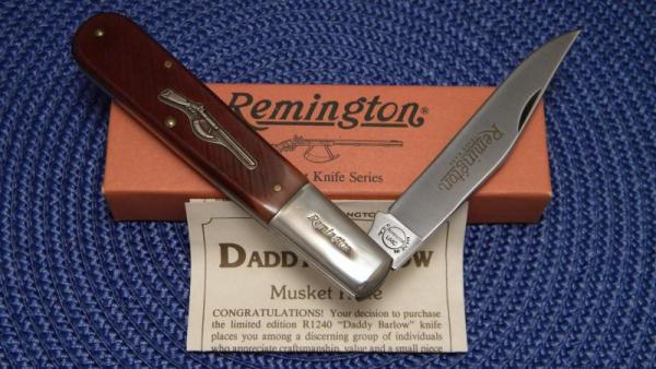 Remington R1240 Delrin Musket-1 Daddy Barlow Knife - NIB Remington R1240 Delrin Musket-1 Daddy Barlow Knife - NIB