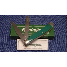 Remington USA Green Delrin Express Loads Slimline Trapper Knife - NIB Remington USA Green Delrin Express Loads Slimline Trapper Knife - NIB