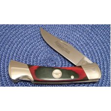 Remington UMC USA R-9 Wood Folding Lockback Knife & Leather Pouch - NIB Remington UMC USA R-9 Wood Folding Lockback Knife & Leather Pouch - NIB
