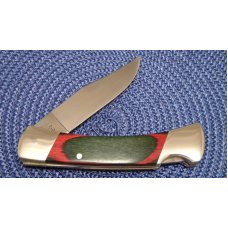 Remington UMC USA R-9 Wood Folding Lockback Knife & Leather Pouch - NIB Remington UMC USA R-9 Wood Folding Lockback Knife & Leather Pouch - NIB