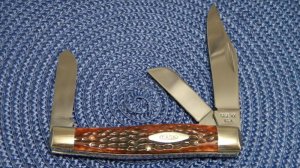 Case XX USA 7 Dot (1973) Bone 6375 Big Stockman Knife