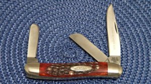 Case XX Stainless USA 8 Dot (1972) Bone 6318 HP SSP Stockman Knife