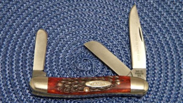 Case XX Stainless USA 8 Dot (1972) Bone 6318 HP SSP Stockman Knife Case XX Stainless USA 8 Dot (1972) Bone 6318 HP SSP Stockman Knife