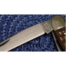 Case XX Stainless USA 1965-69 Bone 6318 HP SSP 1st Model Stockman Knife Case XX Stainless USA 1965-69 Bone 6318 HP SSP 1st Model Stockman Knife