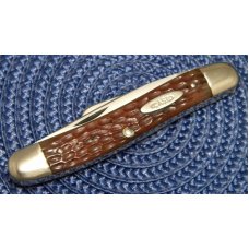Case XX Stainless USA 1965-69 Bone 6318 HP SSP 1st Model Stockman Knife Case XX Stainless USA 1965-69 Bone 6318 HP SSP 1st Model Stockman Knife