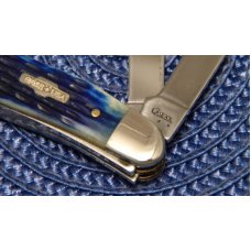 Case XX USA 2008 Blue Bone 6318 SS Stockman Knife Case XX USA 2008 Blue Bone 6318 SS Stockman Knife