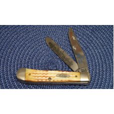 Case XX Bradford PA MCMXCIV 1994 SC6254 SS 2nd Cut Bone Civil War Commemorative Trapper Knife - NIB Case XX Bradford PA MCMXCIV 1994 SC6254 SS 2nd Cut Bone Civil War Commemorative Trapper Knife - NIB