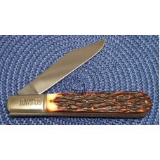 Schrade + NY USA 280 Staglon 80th Anniversary Daddy Barlow Knife c.1984 - NIB