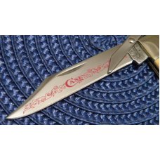 Case XX USA 2006 Stag 511 1/2L SS Red Etch Cheetah Cub Knife - NIB Case XX USA 2006 Stag 511 1/2L SS Red Etch Cheetah Cub Knife - NIB