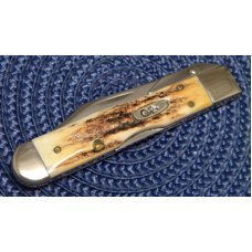 Case XX USA 2006 Stag 511 1/2L SS Red Etch Cheetah Cub Knife - NIB Case XX USA 2006 Stag 511 1/2L SS Red Etch Cheetah Cub Knife - NIB