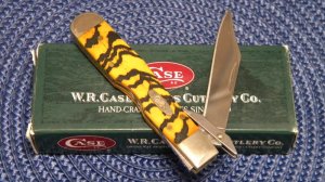 Case XX USA 2007 Bengal Bone 611 1/2L SS Cheetah Cub Knife - NIB