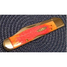 Case XX USA 2002 Indian Paintbrush Bone 6111 1/2L SS Cheetah Knife - NIB