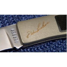 Gerber Portland, OR 97223 USA R.W. Loveless 1st Limited Edition Lockback Knife c.1980's - NIB Gerber Portland, OR 97223 USA R.W. Loveless 1st Limited Edition Lockback Knife c.1980's - NIB