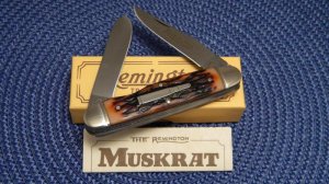 Remington Bullet 1988 R4466 Delrin Muskrat Knife - NIB